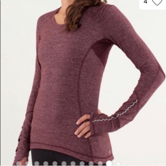 lululemon athletica Tops - Lululemon Star Runner long sleeve tee